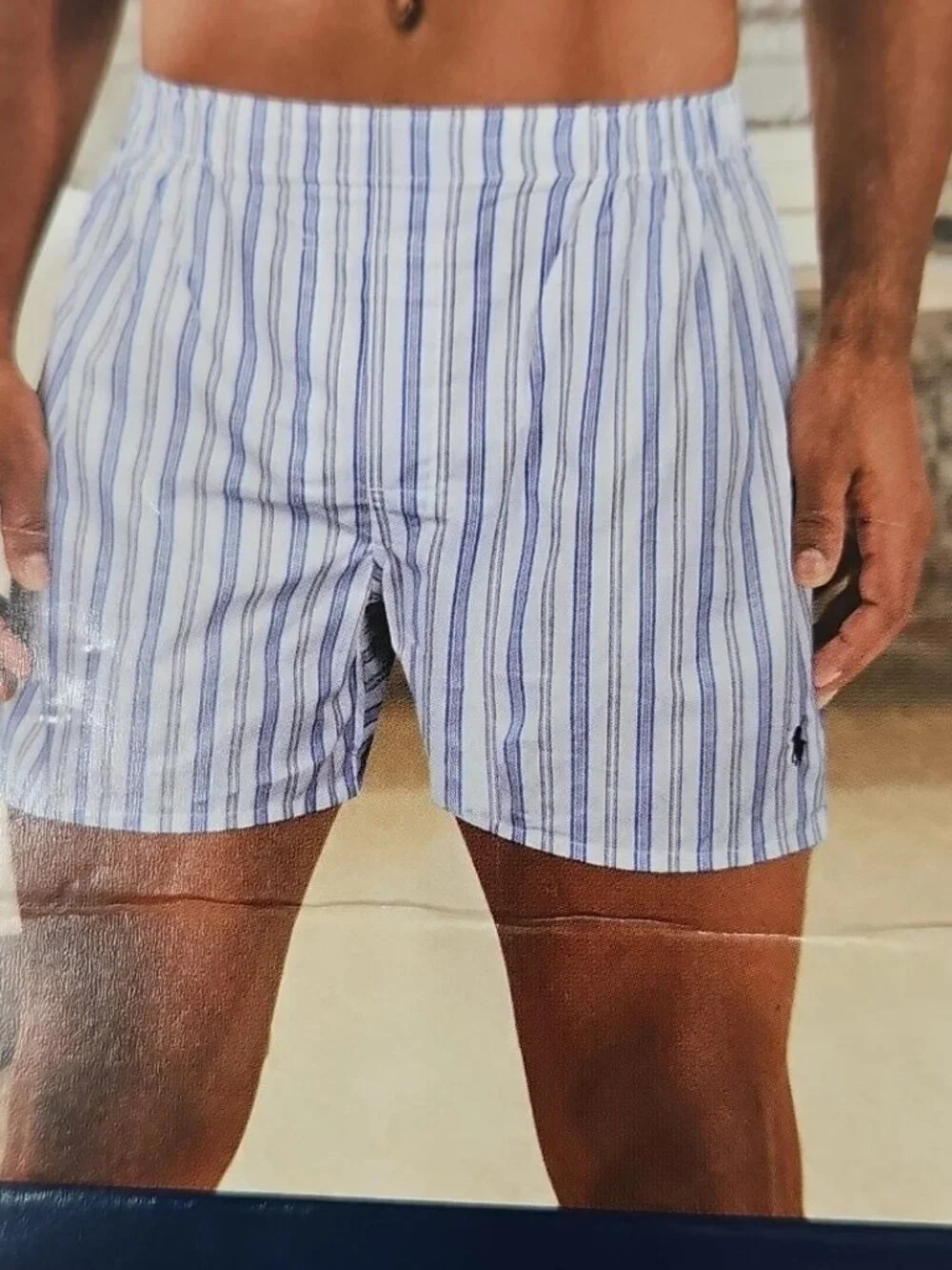 Polo Ralph Lauren 3 Classic Fit Cotton Woven Boxers NCWBP3 SMALL 28-30 Plaid